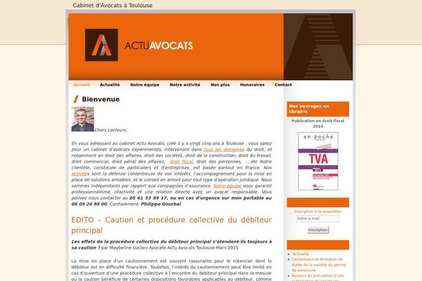 Twenty Ten theme site design template sample