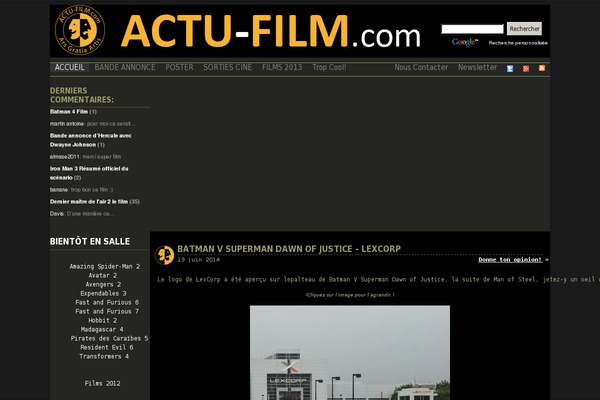 actu-film.com site used Skinr