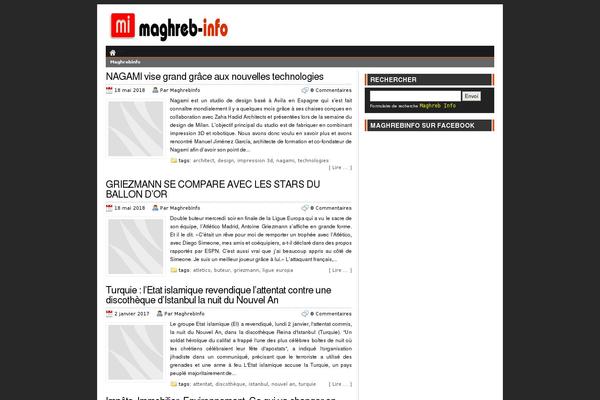 actu-monde.com site used Maghrebinfo_v3
