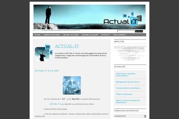 actual-it.fr site used Actualit_wptheme