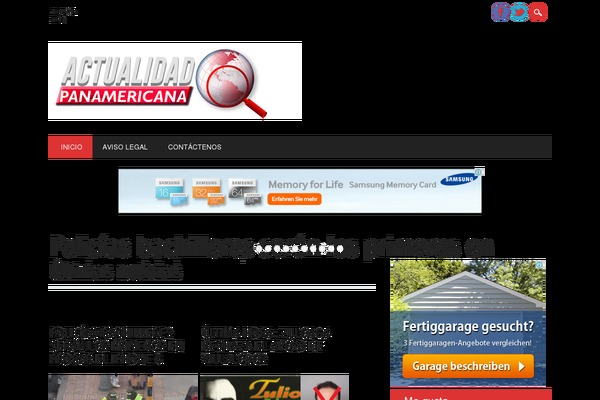 actualidadpanamericana.com site used Actualidadpanamericana
