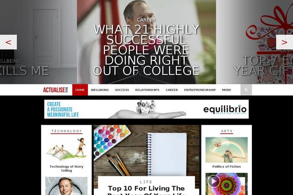 Braxton-child theme site design template sample