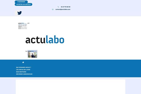 Site using Actulabo-publicites plugin