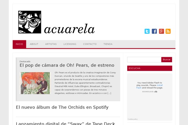 Iconic One theme site design template sample