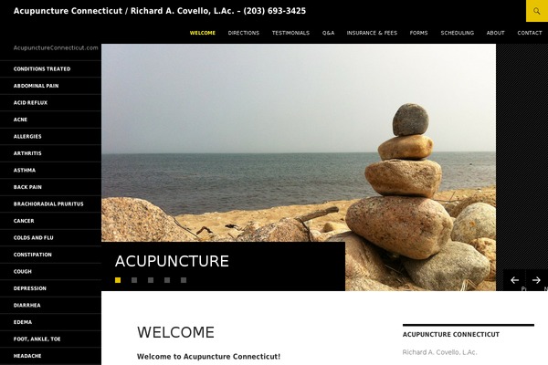 Twenty Fourteen theme site design template sample