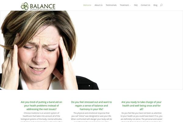 Divi theme site design template sample