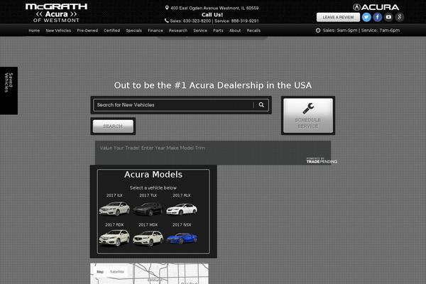 acurabymcgrath.com site used Dealer Inspire common
