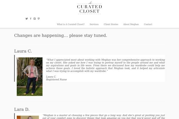 Customizr theme site design template sample