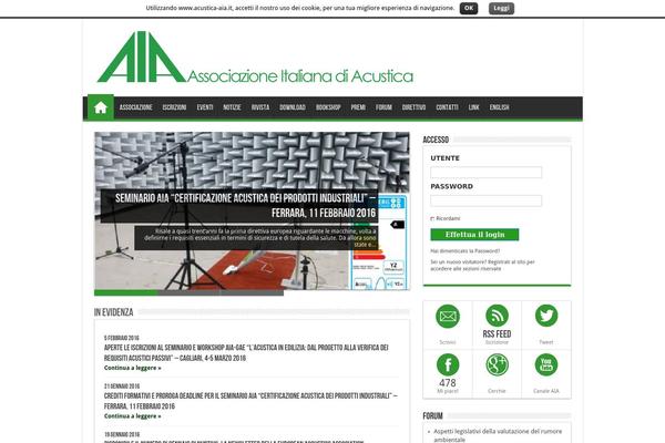 acustica-aia.it site used Aia