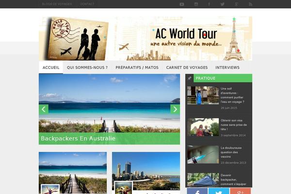 Cape Town theme site design template sample