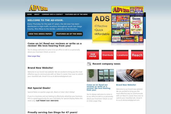 ad-visorads.com site used Productum