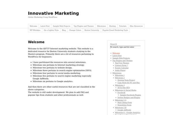 Thematic theme site design template sample