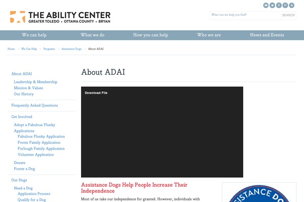 adai.org site used Hantheme