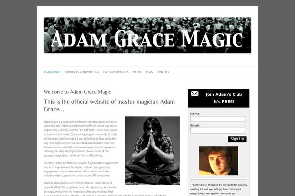 Attitude theme site design template sample