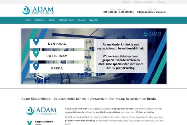 adamkinderkliniek.nl site used Adamkinder