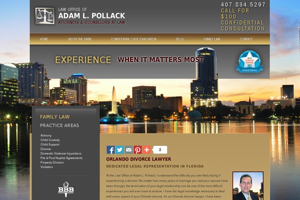 adampollackattorney.com site used Orllaw