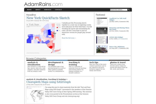 adamrains.com site used Arthemia