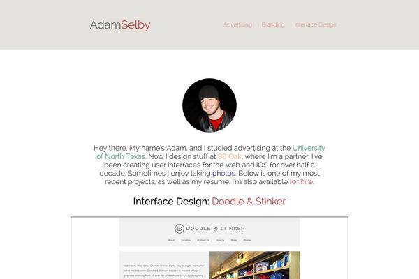 adamselby.com site used Zapn-boot