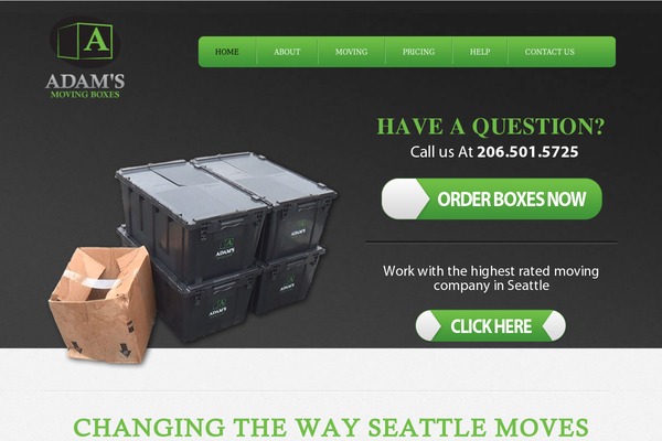 adamsmovingbox.com site used Adam-moving