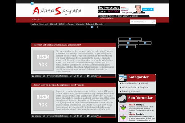 adanasosyete.net site used ClassiPress