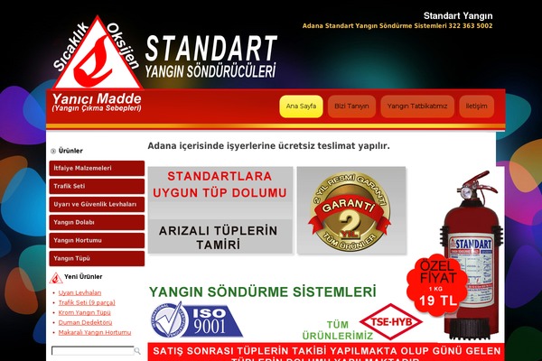 adanastandartyangin.com site used Yangin