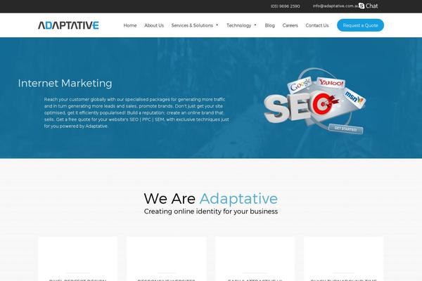 adaptative.com.au site used Adaptative