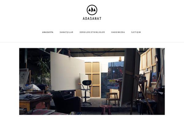 Stockholm theme site design template sample