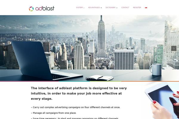 adblast.pl site used Agritechhub