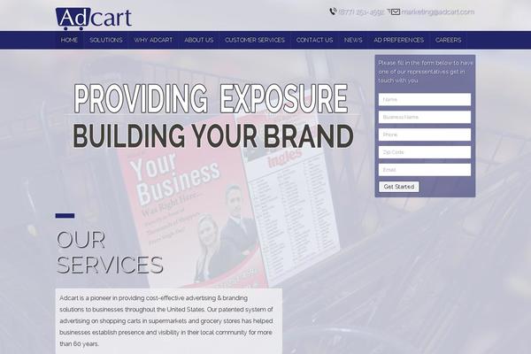 adcart.com site used Adcart