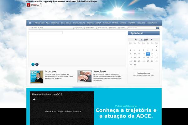 adcemg.org.br site used Adcemg