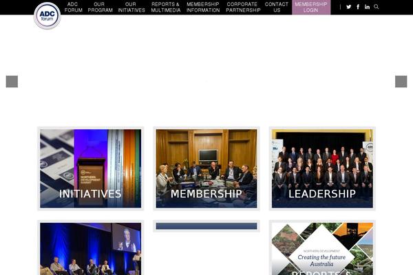 adcforum.org site used Adc-theme
