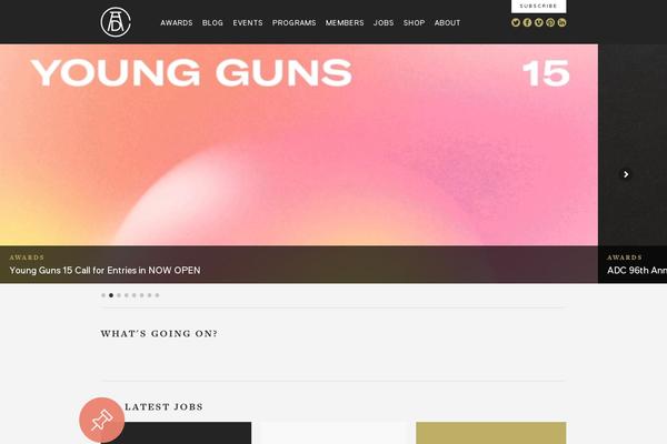 adc theme websites examples
