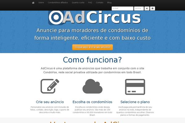 adcircus.com.br site used Adcircus