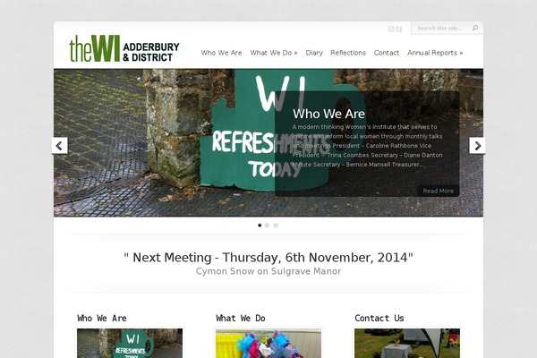 Wi theme site design template sample