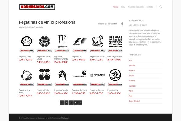 Salient theme site design template sample