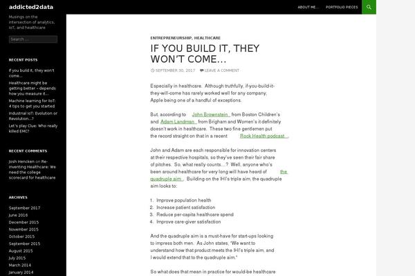 Site using Code Embed plugin