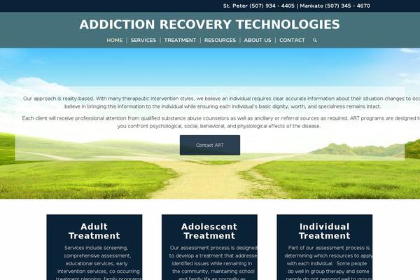 addictionrectech.org site used Enfold-art