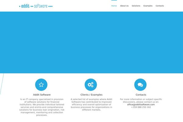 additsoftware.com site used Addit