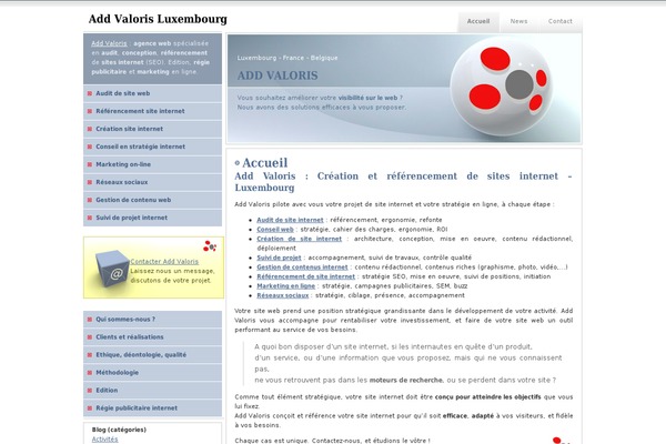 addvaloris.com site used Artificialintelligence
