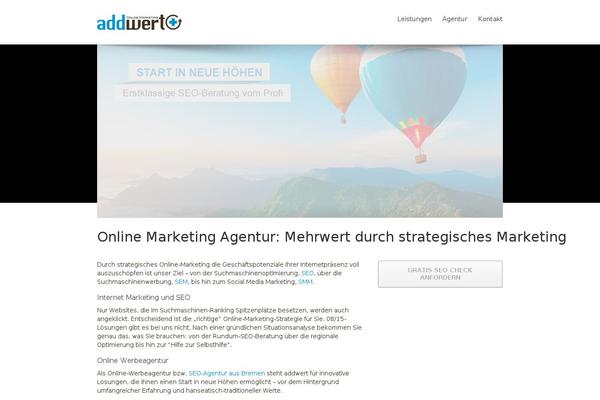 Avada theme site design template sample