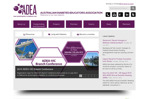 adea.com.au site used Adea