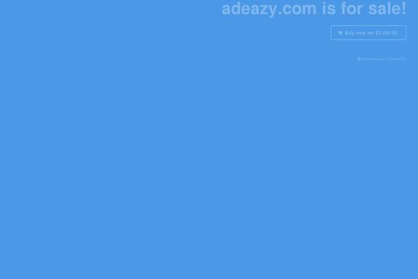adeazy.com site used Divi-folks