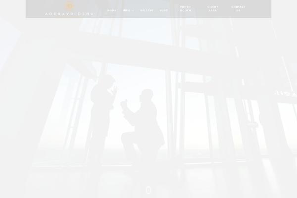 Photography theme site design template sample