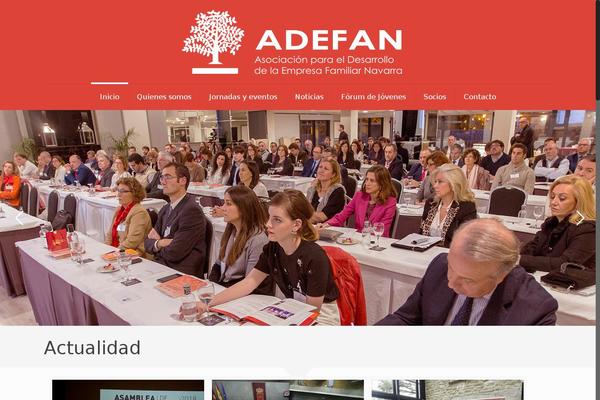 adefan.es site used Adefan