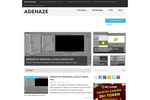 adehaze.com site used Pointing-to-adehaze