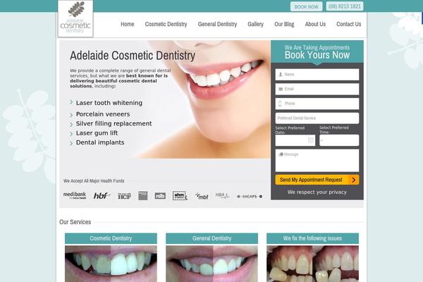 adelaidecosmeticdentistry.com.au site used Acd