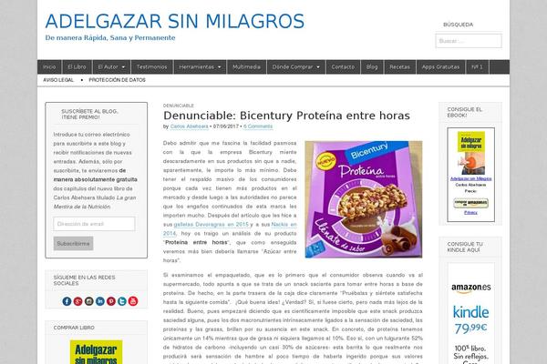 adelgazarsinmilagros.com site used Magazine-premium-master