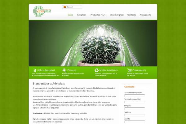 Ecobiz theme site design template sample