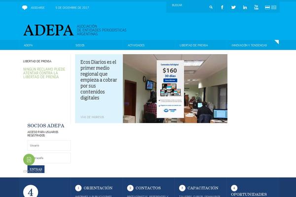 adepa.org.ar site used Theme-adepap-2022