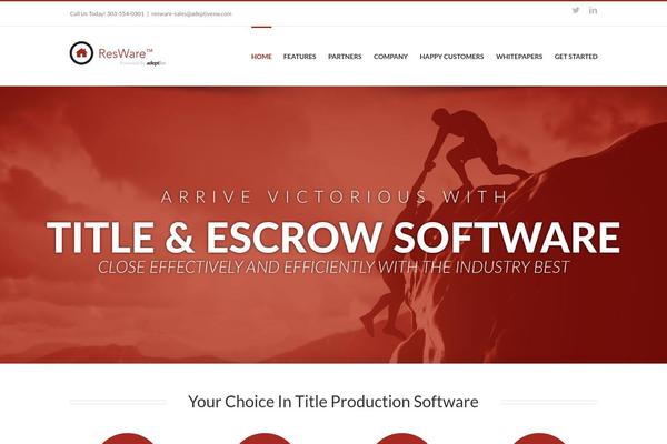 Emulate theme site design template sample